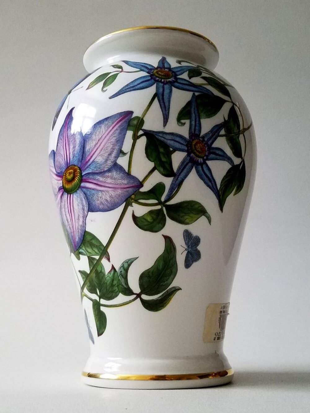 Vintage Portmeirion Botanic Garden 25th Anniversary Canton Vase
